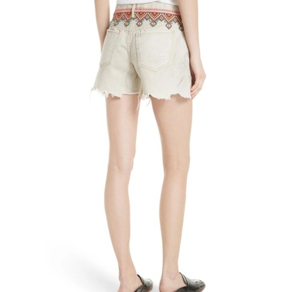 Free people borderline shorts size 26 - Picture 3 of 4